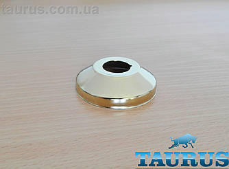 Золотий фланець Конус ThermoPulse Gold розмір D63 мм / висота 18 мм, під внутрішній розмір 1/2"z (20мм). Латунь