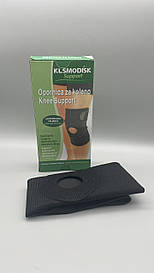 Фіксатор колінного суглоба бандаж DL-420 неопрен з амортизацією та спіральними вставками BF