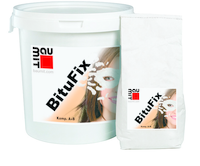 Двокомпонентна суміш бітумна для приклеювання XPS Baumit BituFix 2K,24+6кг, фото 1