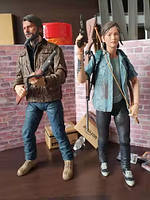 Поврежденная коробка Фигурки NECA The Last of Us Part 2 Джоел и Элли с луком, набор из 2 штук (18 см)