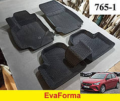 3D килимки EvaForma на Opel Corsa F '19-, 3D килимки EVA
