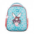Рюкзак шкільний каркасний Yes Funny Bunny 15 л, фото 3