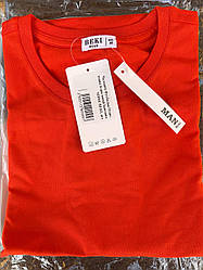 Футболка чоловіча (жовтогаряча)