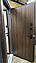 Вхідні двері Форест браун МЕТ-МДФ з терморозривом вулиця Redfort серія Комфорт 3 контури, фото 3