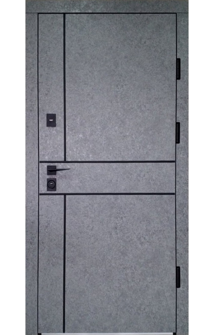 Вхідні двері Тоскана вулиця з терморозривом бетон Redfort серія Композит, фото 1