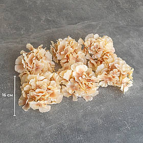 Головка гортензії, бежева, 16 см ELISEY