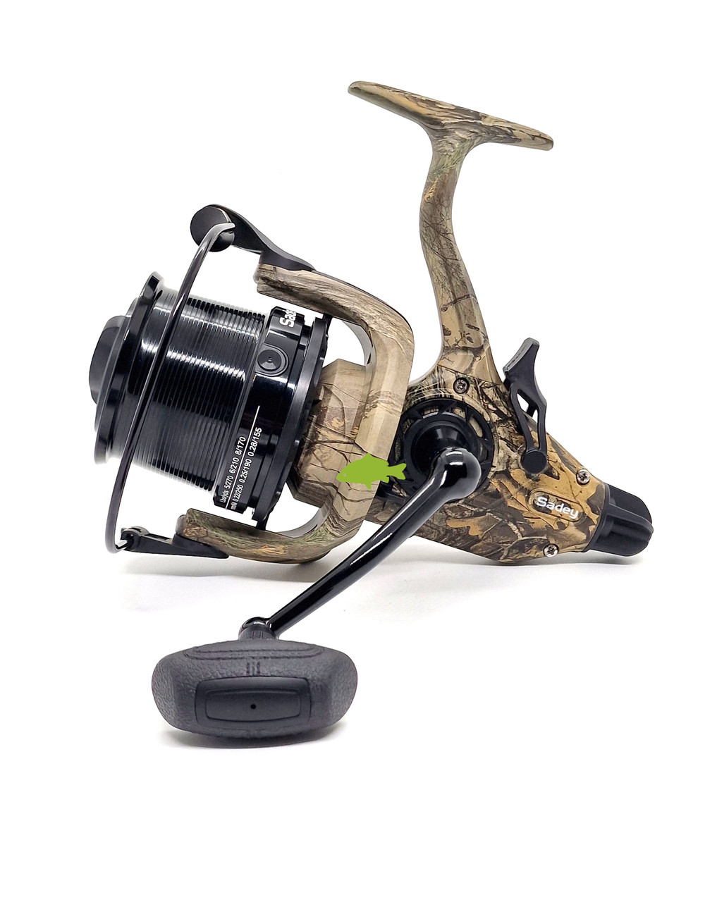 Котушка Sadey Feeder&Baitrunner 2 CAMO 7000 (7+1bb; 4.7:1) з бейтраннером, фото 1