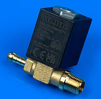 Електромагнітний (солоїдний) клапан парогенератора 1/8" прямий