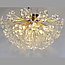 Стельова люстра Кульбаба Artlight цоколь G9 ламп 6 шт колір Золотистий 21624/550GD, фото 6