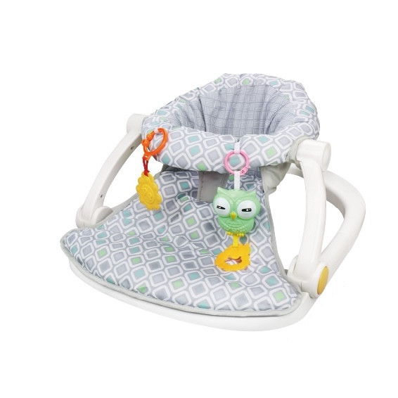 Крісло-сидіння Tiibaby для малюків 6+ міс шезлонг з іграшками (68178)