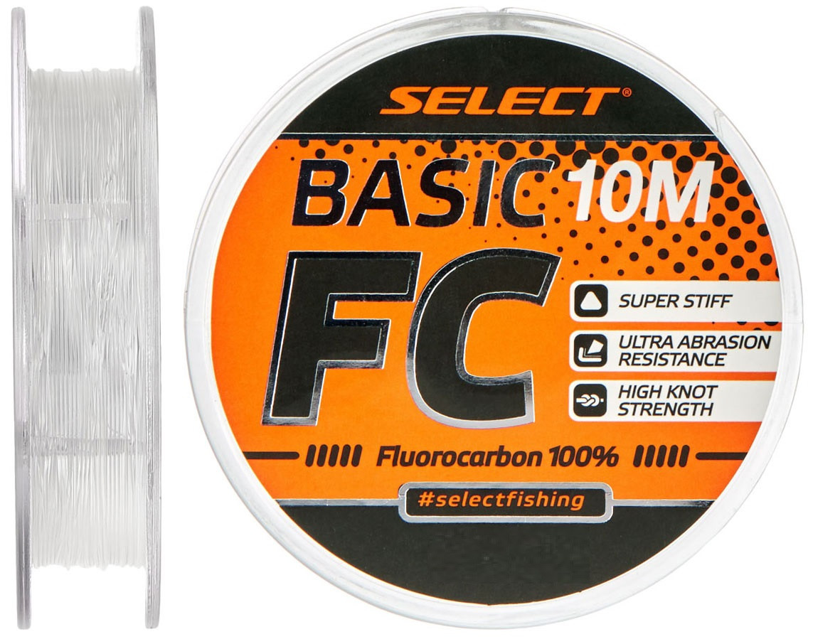 Флюорокарбон Select Basic FC 10м 0.24мм 6lb/2.9кг (1870-64-14) 4531708