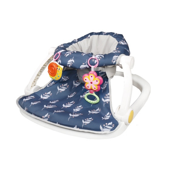 Крісло-сидіння Tiibaby для малюків 6+ міс шезлонг з іграшками (68178) Зелений