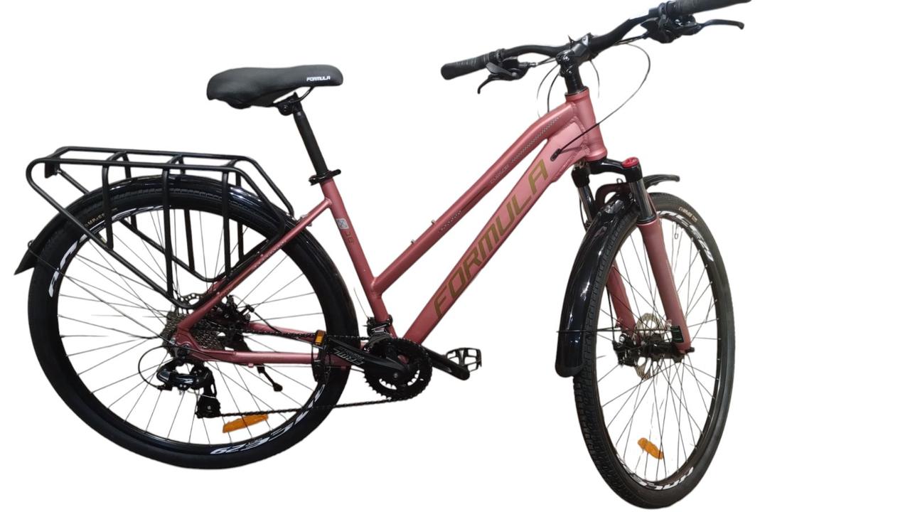 Велосипед Formula 28" CURSOR Woman AL рама 18" жіночий DD CS рожевий матовий 2025, фото 1