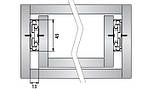 Напр. полновыдв. 45мм кулькова с ДОВОДЧ. L=400 Linken System, фото 3