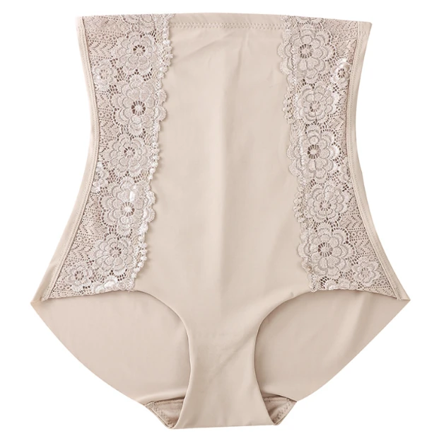 Труси жіночі коректуючі стягуючі з високою посадкою бежеві XXL, фото 1