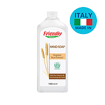 Органічне рідке мило для рук Friendly Organic з екстрактом рису 1000 мл