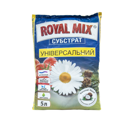 Субстрат універсальний "Royal Mix" pH 5.5-6.5, 5л