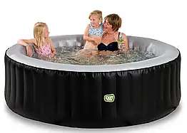 СПА Басейн надувний EXIT Silver Classic 204 x 65 см чорного кольору