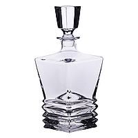 Декантер для віскі 1 літр г 11×11×28 см із пробкою HP-19-34