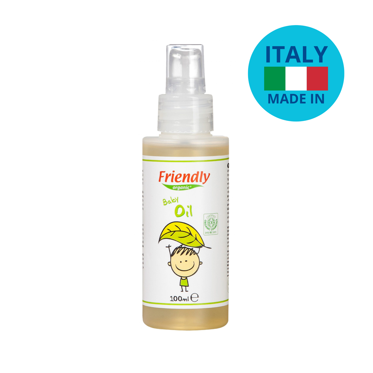Органічна дитяча олійка Friendly Organic 100 мл