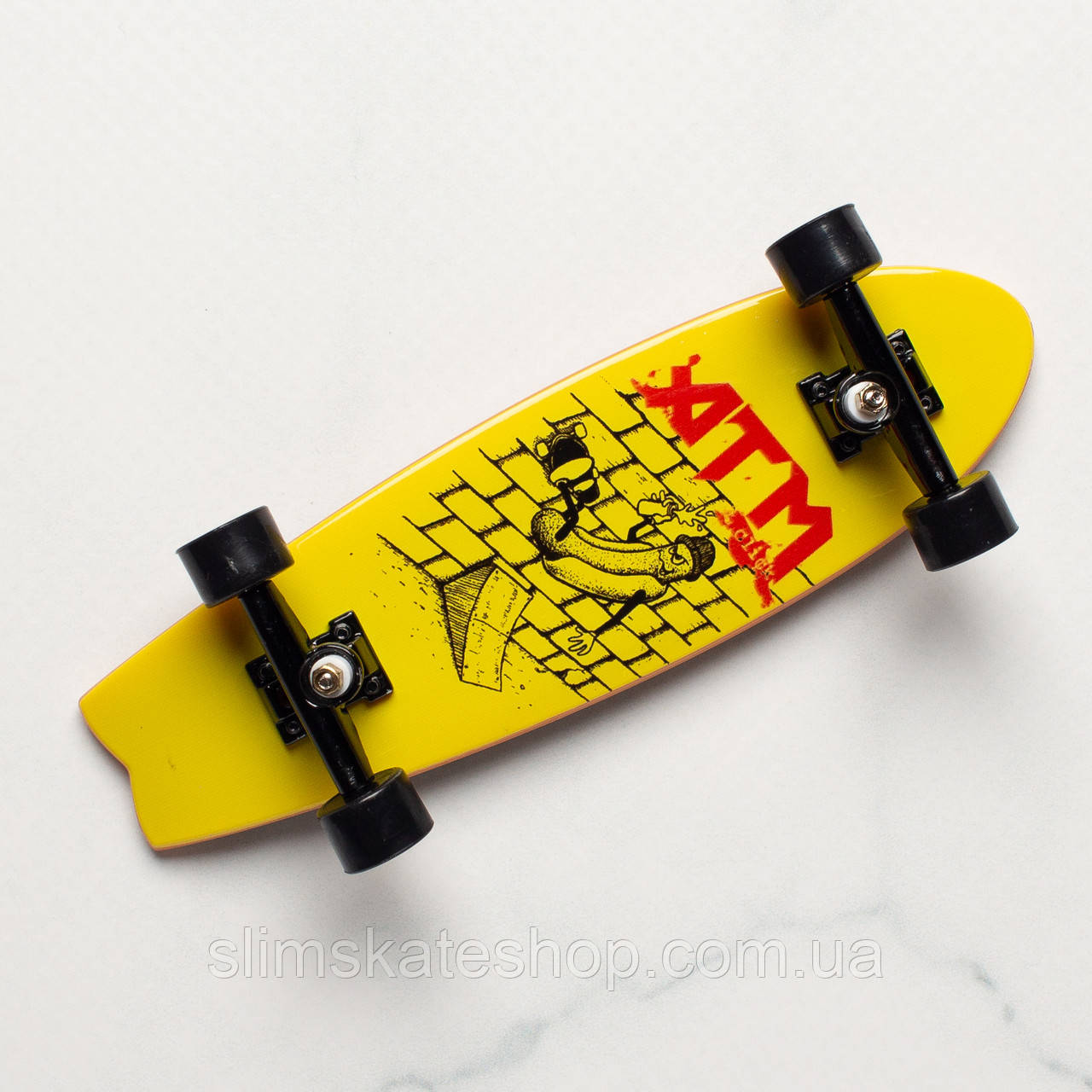 Фінгерборд Tech Deck ATM Click Hot Dog Yellow Cruiser