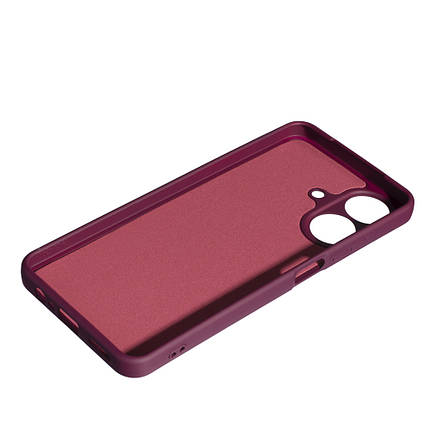 Силіконовий чохол Case SMTT (AA) для Realme Note 60/ Note 60X Bordo, фото 2