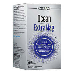 Магній, Ocean Extramag, 60 таблеток, Orzax