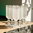 Набір келихів для шампанського 6 штук по 160 мл скляні, фото 4