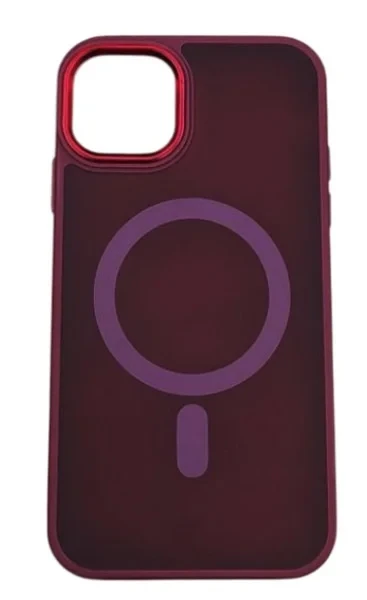 Чохол-накладка Infinity MagSafe New Matte Cover для iPhone 11 Bordeaux, фото 1