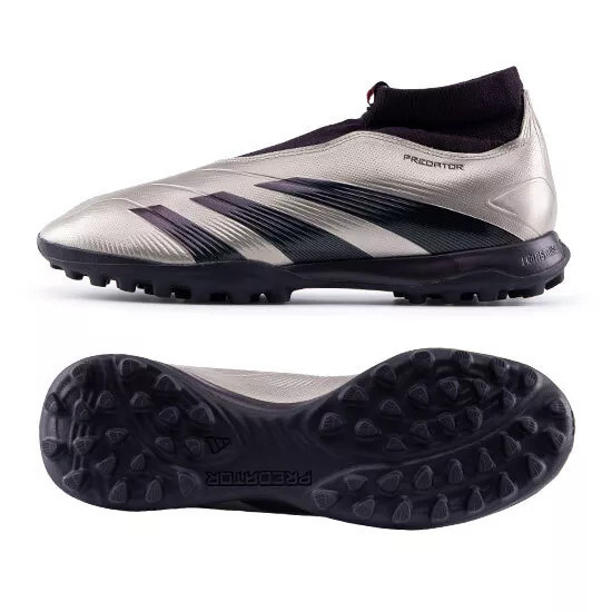 Сороконіжки унісекс Adidas Predator League Laceless Turf Soccer Shoes IF6384, фото 1