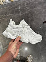 Женские Кросовки Белые Спортивные Однотонные Sam Жіночі Кросівки Білі Спортивні Однотонні Замш Сітка Текстиль