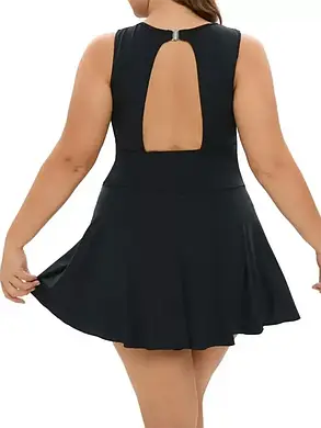 Танкини С ПЛАВКАМИ 2025  Fuba   25051  черный(В НАЛИЧИИ ТОЛЬКО   48 50 52 54 56   УКР р-ры), фото 3