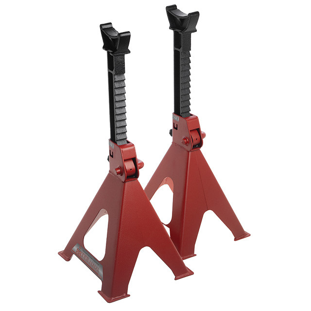 Підставки під машину INTERTOOL 6т 390-608мм уп.2шт - з регульованою висотою, фото 1