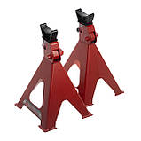 Підставки під машину INTERTOOL 6т 390-608мм уп.2шт - з регульованою висотою, фото 4