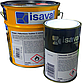Поліуретанова фарба для бетонних підлог 2х-компонентна Дуэполь ISAVAL (перлинно-сірий) 4л ≈ 30м²/шар, фото 2