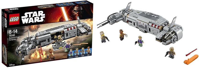 LEGO Star Wars Транспорт повстанських військ 75140