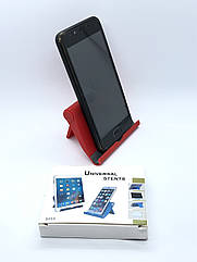 Підставка для телефонів і планшетів L-302 зручна і стильна регульований кут нахилу колір чорний білий сріблястий