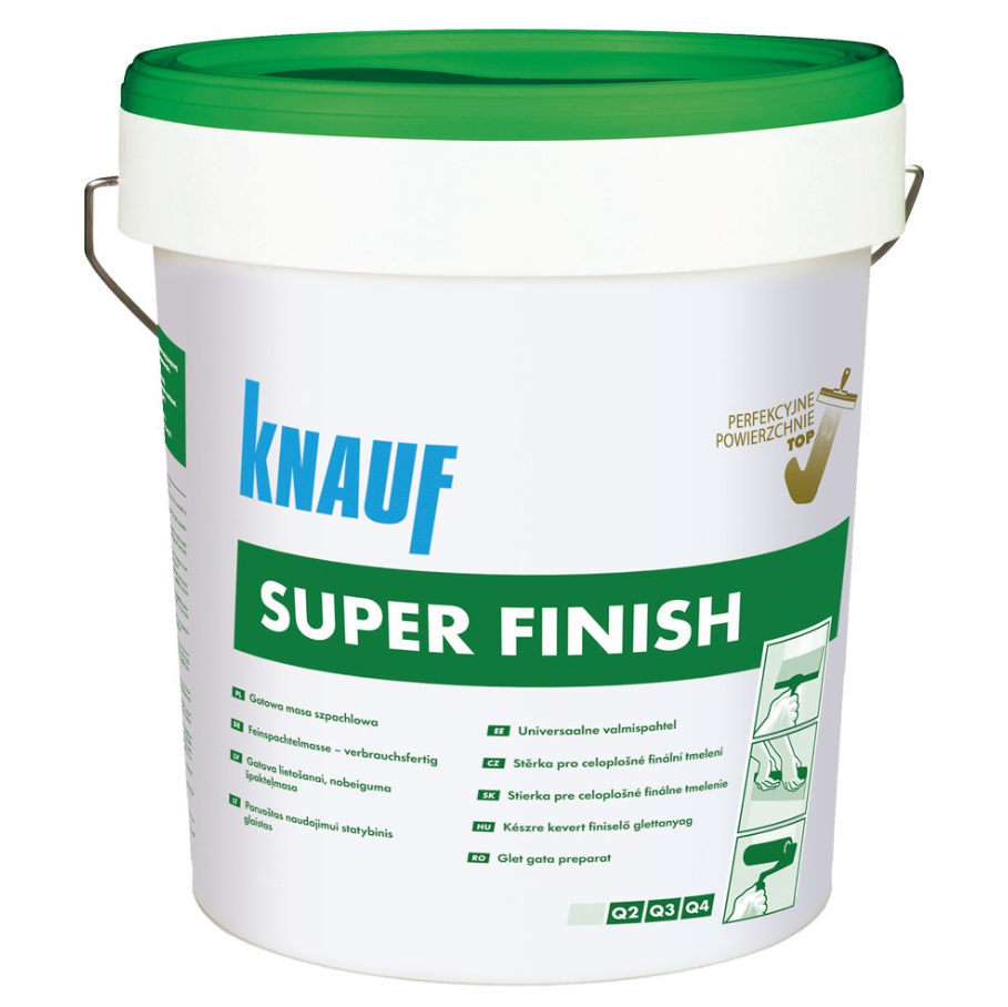 Фінішна шпаклівка Knauf Super Finish, 25 кг (полімерна, біла)