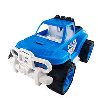 Іграшка позашляховик поліція ТехноК арт. 3558, джип для хлопчика, великий поліцейський автомобіль, 3+