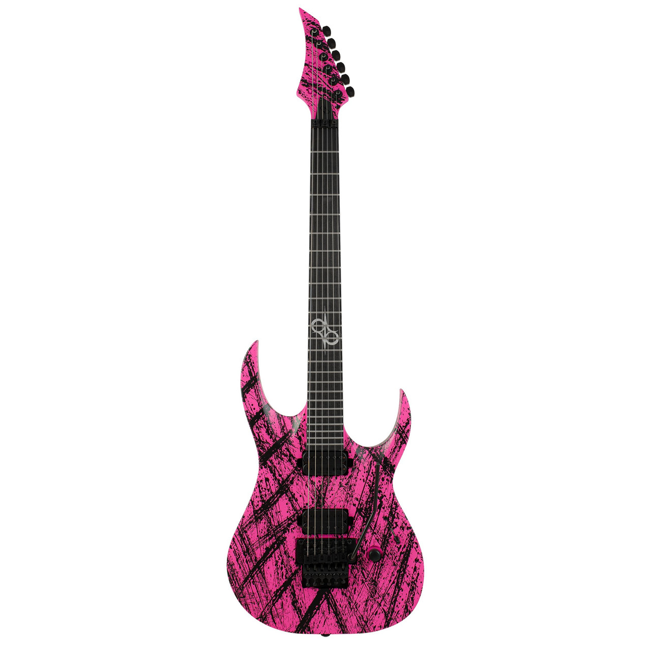 Електрогітара SOLAR GUITARS A2.6FRPN CANIBALISMO PINK NEON MATTE, фото 1