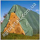 Тент універсальний тарпауліновий 24 кв.м темно-зелений 200 щільність 4х6 м Agreen, фото 6