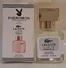 LUX Женский тестер Lacoste Eau De L.12.12 Pour Elle Sparkling (Лакоста Спарклинг) с феромонами 30мл