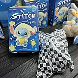 Іграшка-сюрприз м’який брелок Лабубу Стіч Stitch — лялька для сумки, сюрприз дитяча м’яка іграшка., фото 2