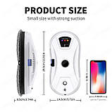 Робот для миття вікон XMSJ YTK білий Автоматичний з пультом розприскувачем робот-мийник, фото 2