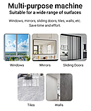 Робот для миття вікон XMSJ YTK білий Автоматичний з пультом розприскувачем робот-мийник, фото 6