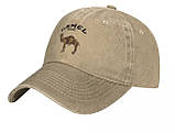 Бейсболка унісекс з принтом "Верблюд"/CAMEL, хакі, фото 2