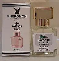 LUX Женский тестер Lacoste Eau De L.12.12 Pour Elle Sparkling (Лакоста Спарклинг) с феромонами 30мл