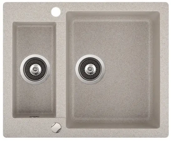 Гранітна кухонна мийка Aquasanitа Cuba SQC 150