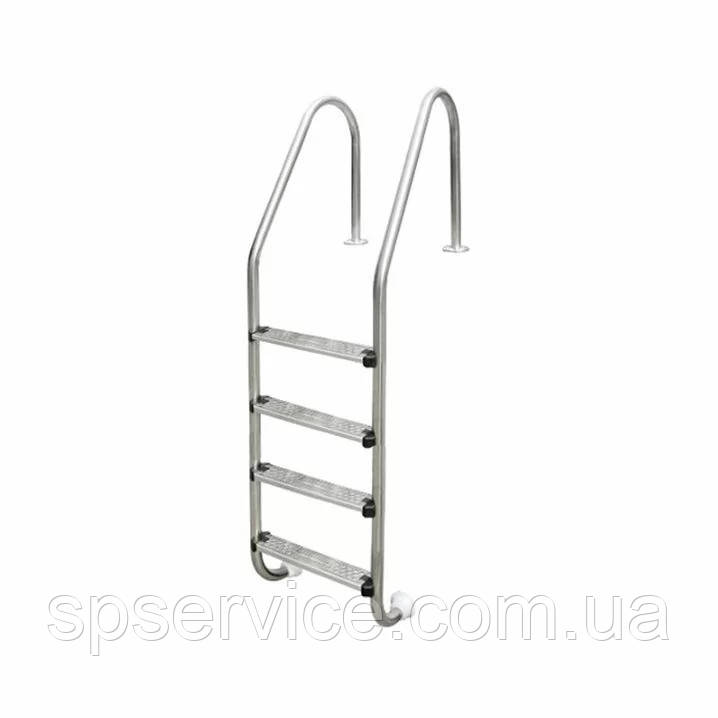 Сходи для басейну Emaux Standard SLF415-SR (4 сходинки), AISI-304