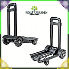 Складаний візок для покупок і вантажів із телескопічною ручкою до 40 кг RC-K-1342 Платформа: 23 x 23 см, фото 3